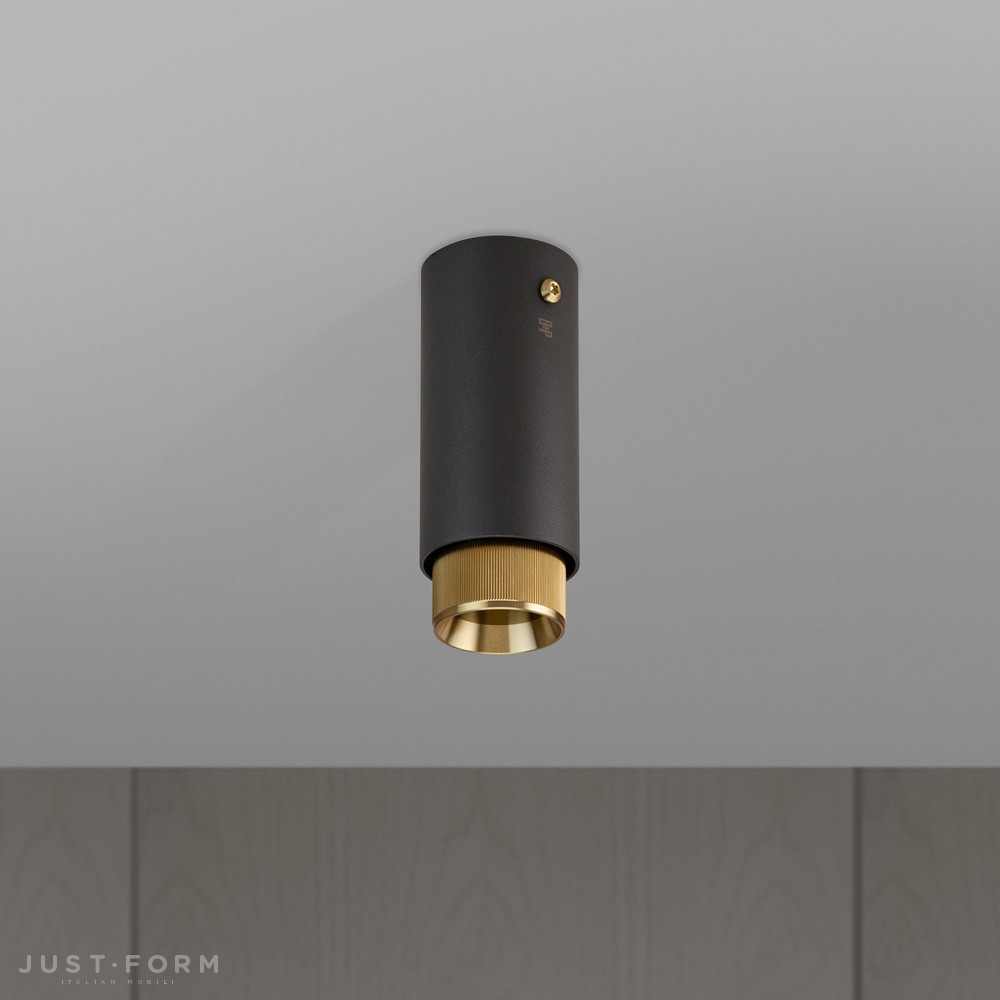 Точечный светильник Exhaust Surface / Linear / Graphite / Brass фабрика Buster + Punch фотография № 2