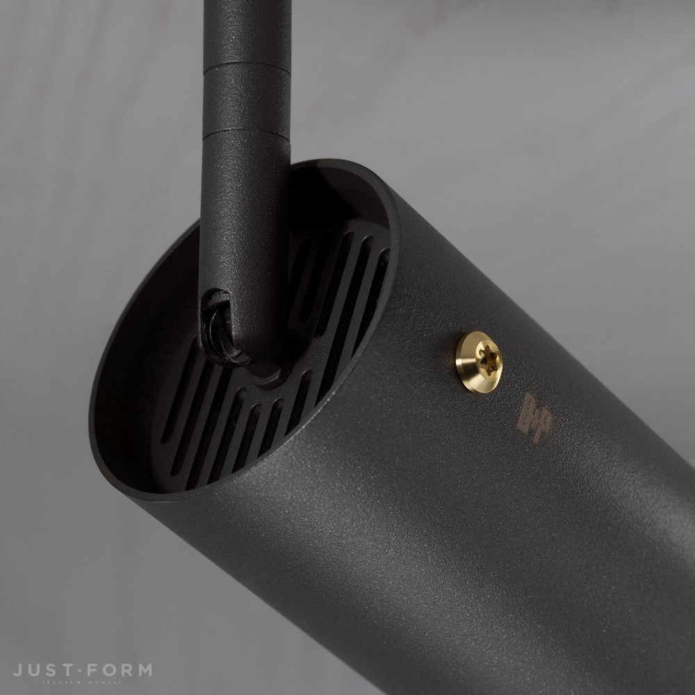Трековый светильник Exhaust Track / Linear / Graphite / Brass фабрика Buster + Punch фотография № 4
