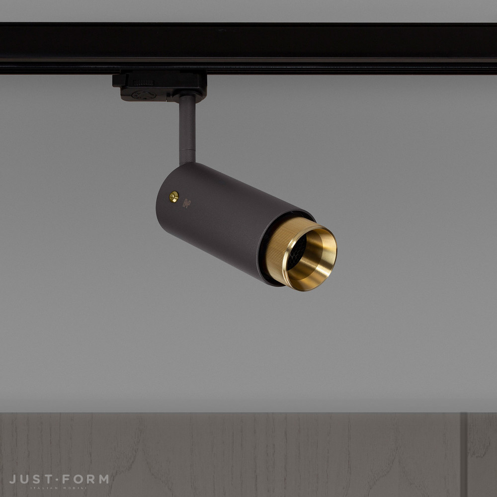 Трековый светильник Exhaust Track / Linear / Graphite / Brass фабрика Buster + Punch фотография № 2