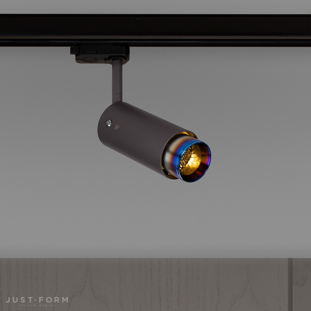 Трековый светильник Exhaust Track / Linear / Graphite / Burnt Steel фабрика Buster + Punch фотография № 1