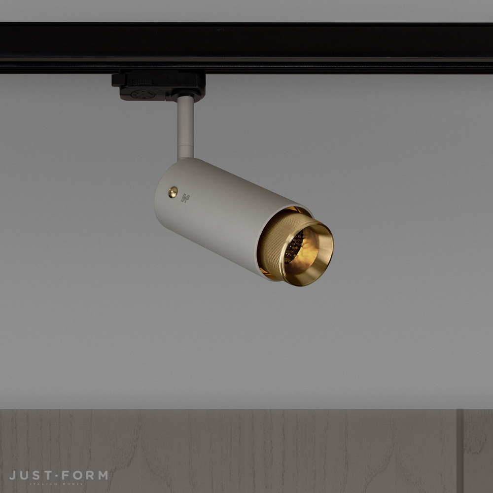 Трековый светильник Exhaust Track / Linear / Stone / Brass фабрика Buster + Punch фотография № 1