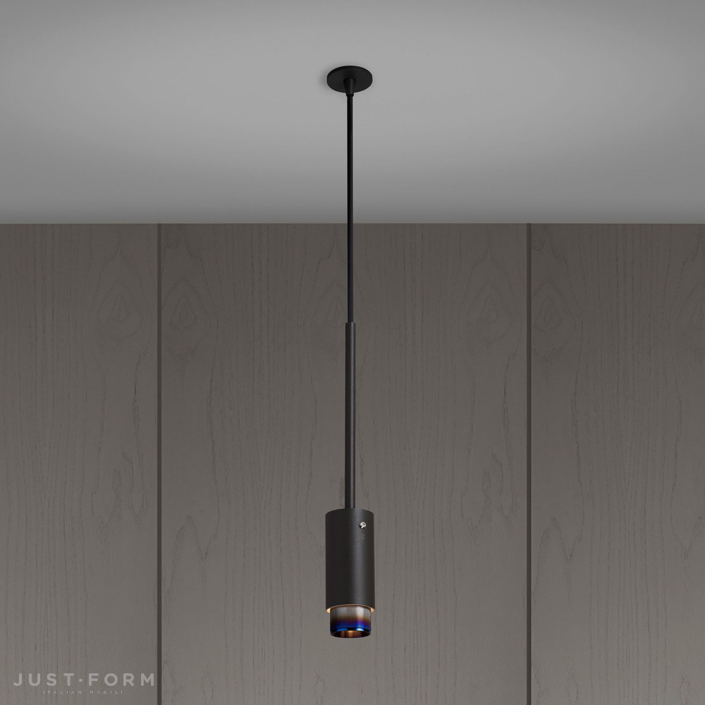 Подвесной светильник Exhaust Pendant / Linear / Graphite / Burnt Steel фабрика Buster + Punch фотография № 4