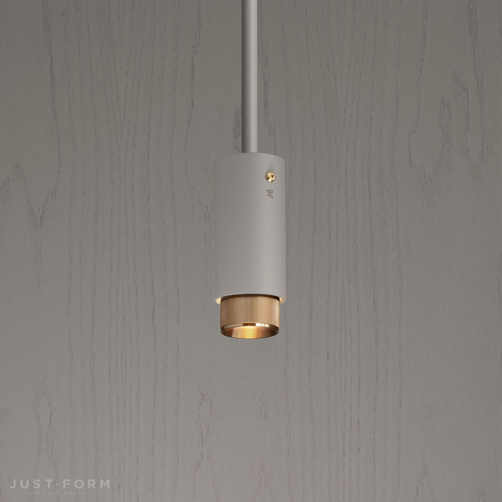 Подвесной светильник Exhaust Pendant / Linear / Stone / Brass фабрика Buster + Punch фотография № 1