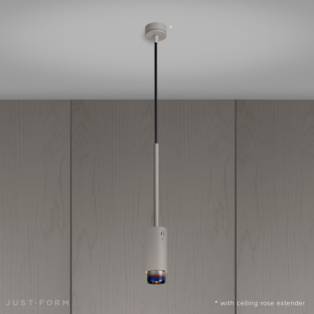 Подвесной светильник Exhaust Pendant / Linear / Stone / Burnt Steel фабрика Buster + Punch фотография № 5