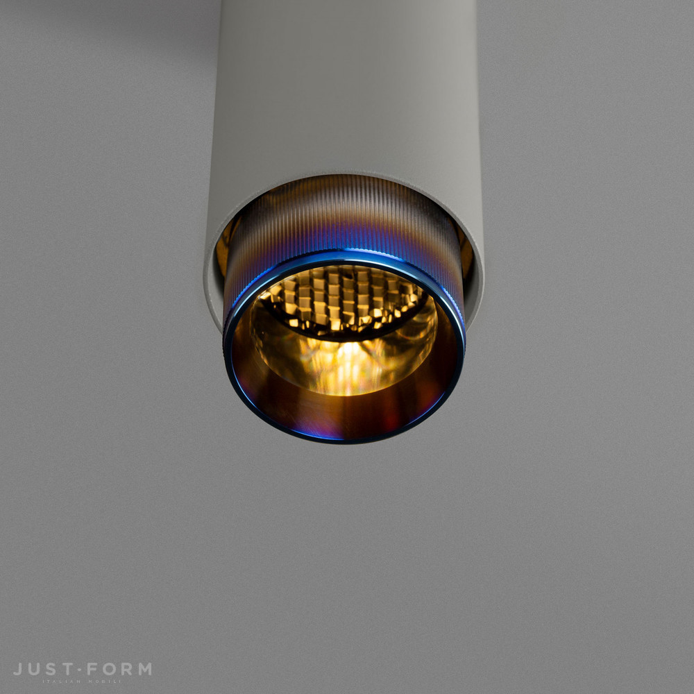 Подвесной светильник Exhaust Pendant / Linear / Stone / Burnt Steel фабрика Buster + Punch фотография № 3