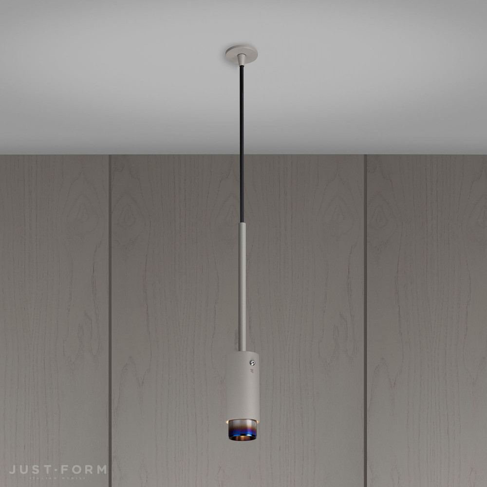 Подвесной светильник Exhaust Pendant / Linear / Stone / Burnt Steel фабрика Buster + Punch фотография № 4
