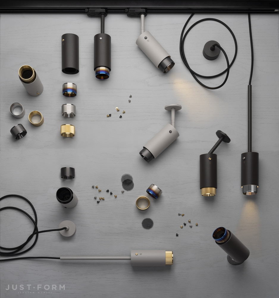 Подвесной светильник Exhaust Pendant / Stone / Gun Metal фабрика Buster + Punch фотография № 12