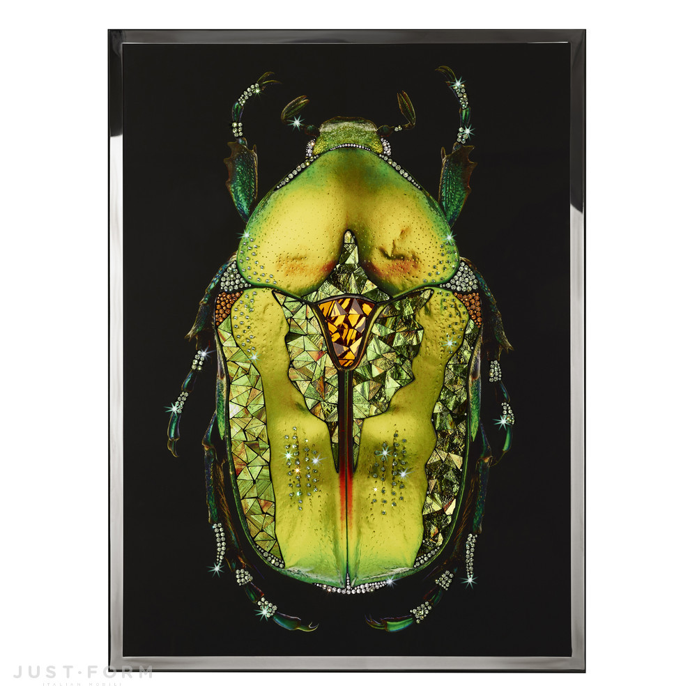 Панно Coleottero Verde фабрика Visionnaire фотография № 1