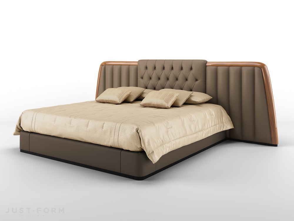 Кровать Bernini Xylo Wide фабрика BRUNO ZAMPA S.r.l.  фотография № 2