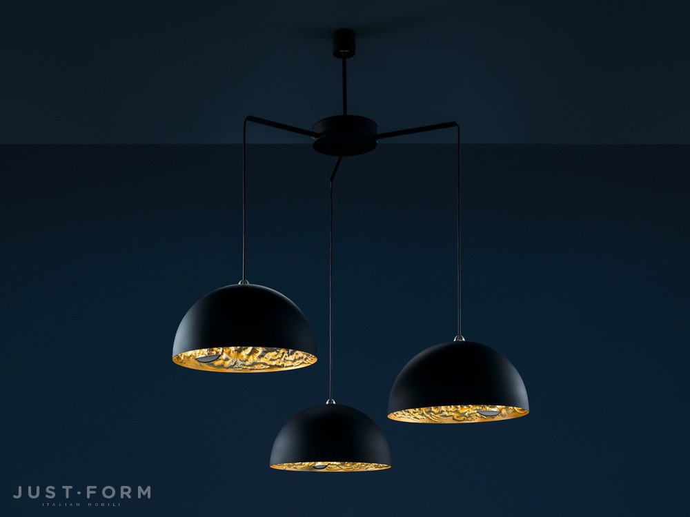 Подвесной светильник Stchu Moon 02 Chandelier фабрика Catellani & Smith фотография № 5