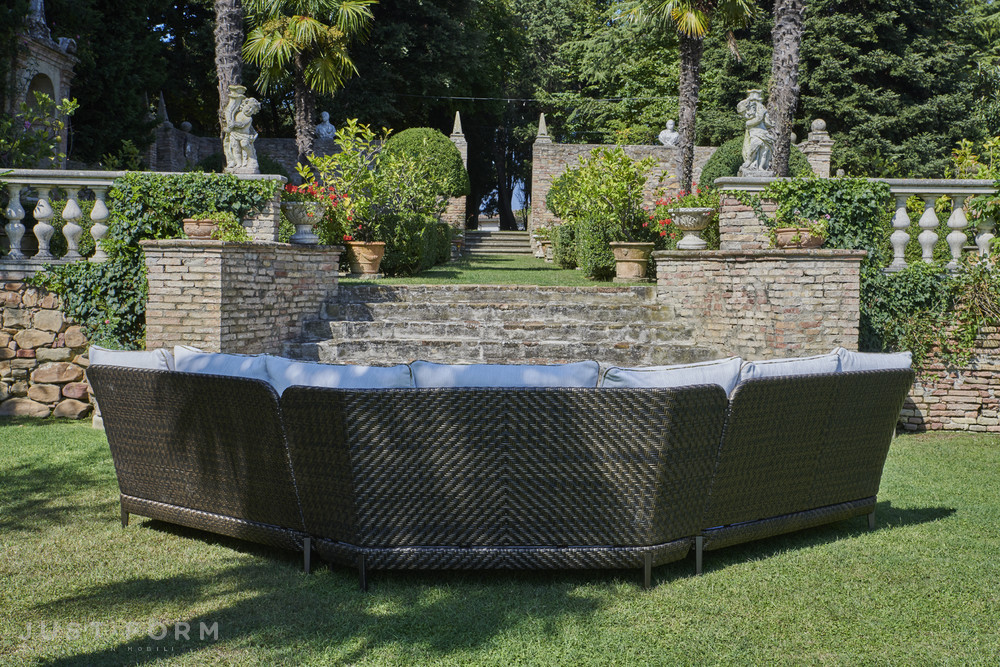 Садовый диван Samuele Mazza Outdoor Aralia фабрика DFN фотография № 2