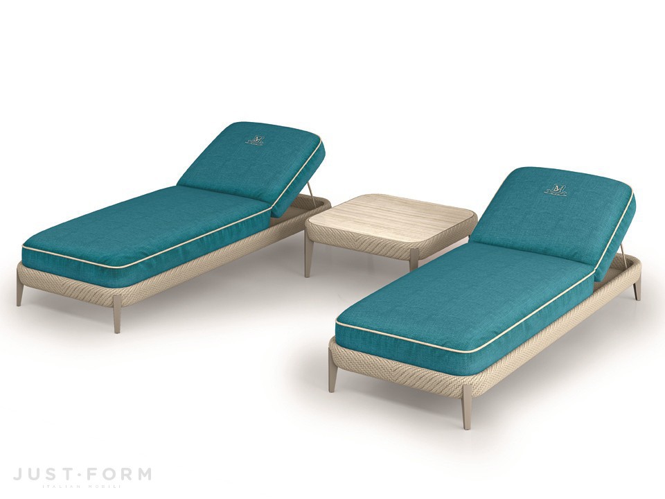 Садовый шезлонг Samuele Mazza Outdoor Aralia фабрика DFN фотография № 1