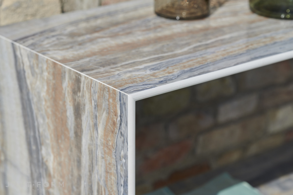 Ceramic Marble Effect Garden Consolle Samuele Mazza Outdoor Laurus фабрика DFN фотография № 2