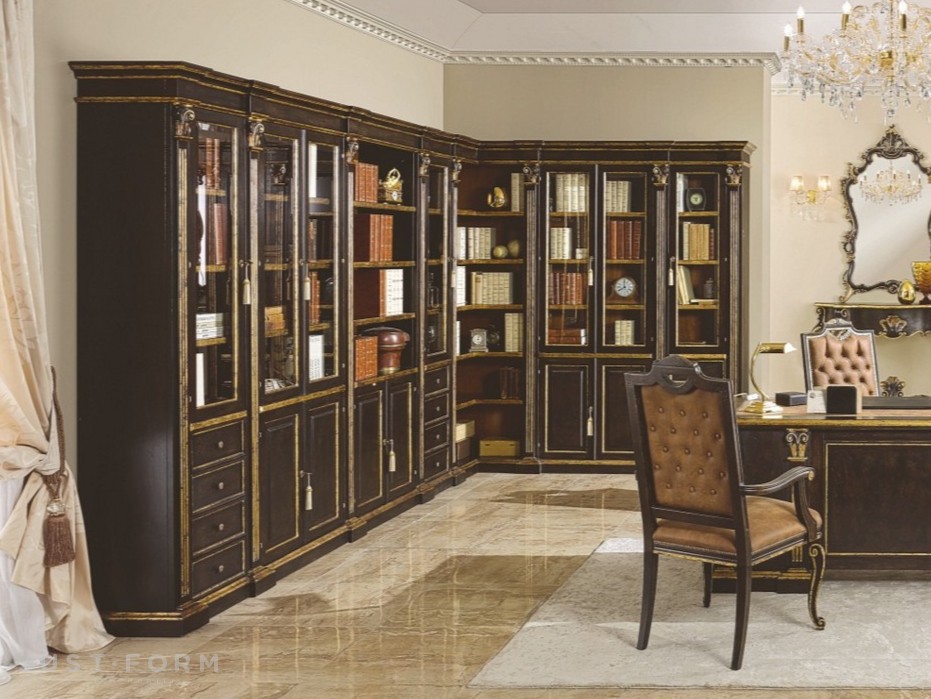 Книжный шкаф  35'Th Anniversary 2613 14 15 17 19 фабрика SCAPPINI & C. Classic Furniture S.r.l.  фотография № 1