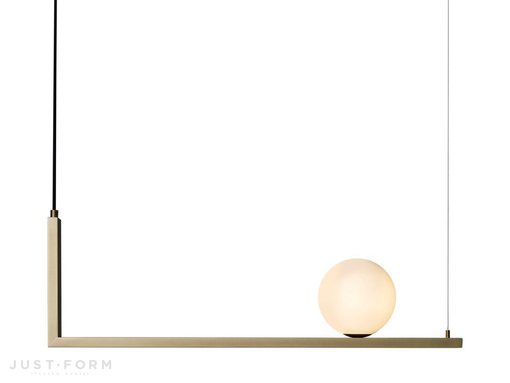Подвесной светильник Less 1 Glass Horizontal фабрика Venicem S.r.l.  фотография № 1
