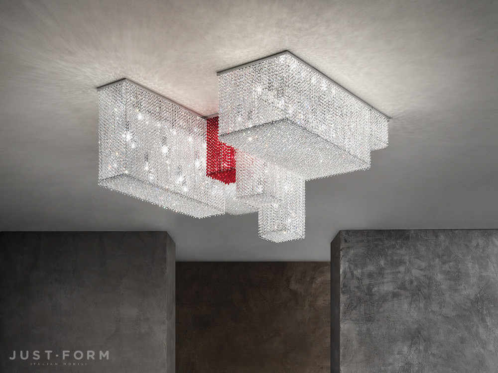 Потолочный светильник Cubo Pl175 Sq фабрика Masiero фотография № 1