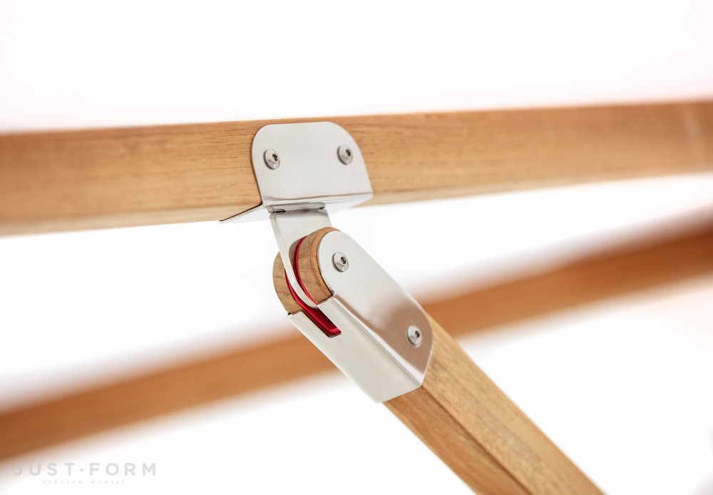 Садовый зонт Ocean Master Max Nautical Teak Hardwood фабрика Tuuci фотография № 4