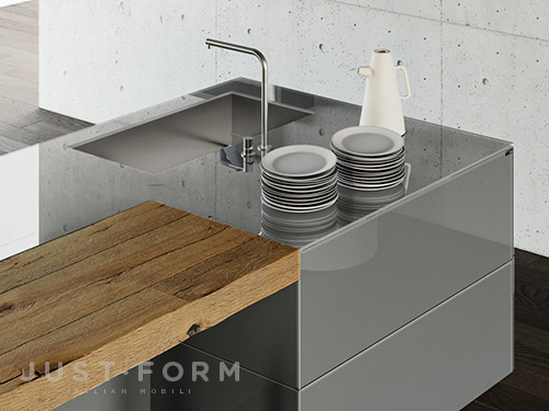 Кухонный гарнитур 36 E8 Glass фабрика Lago фотография № 4