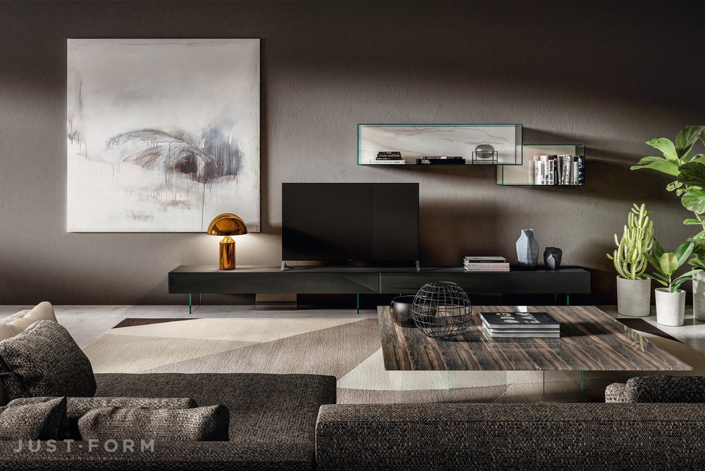 Тумба под телевизор 36 E8 Glass фабрика Lago фотография № 8