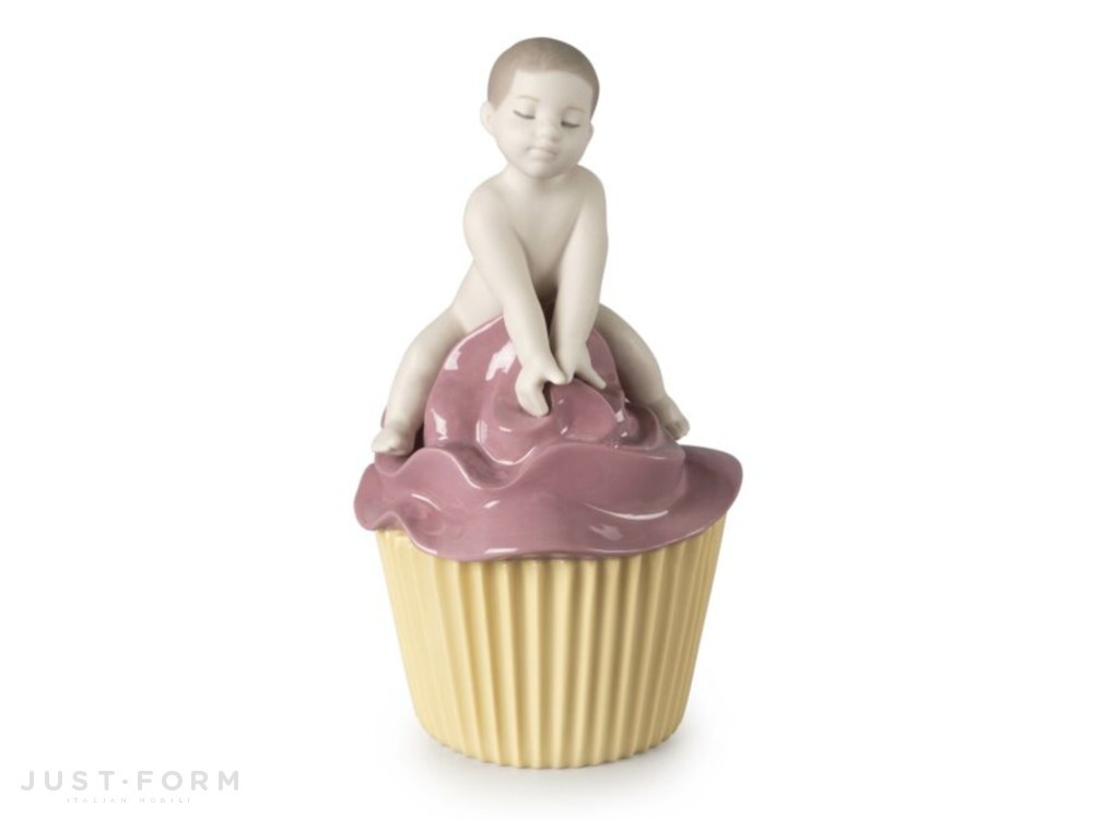 Декоративный предмет My Sweet Cupcake Boy фабрика Lladró фотография № 1