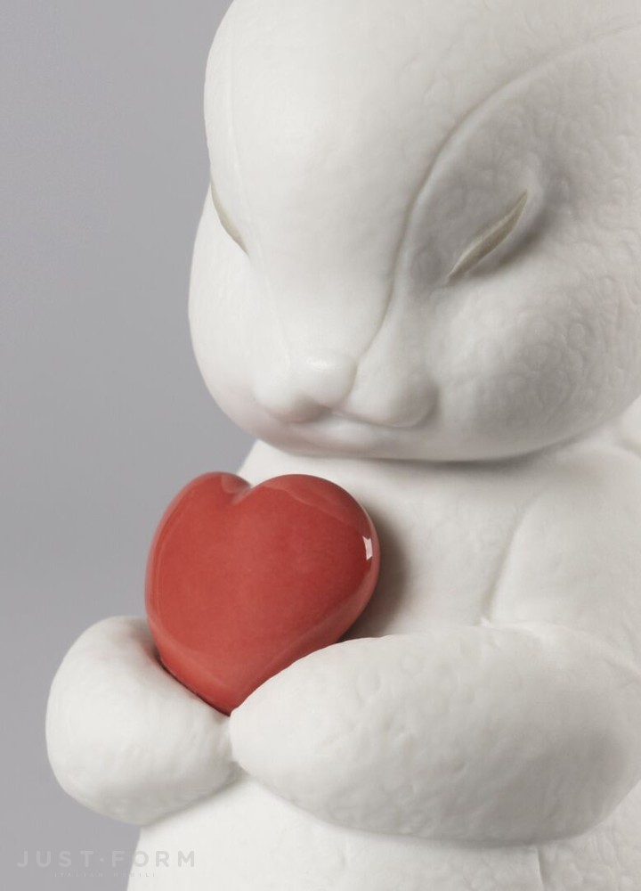 Декоративный предмет Puffy Generous Rabbit фабрика Lladró фотография № 3