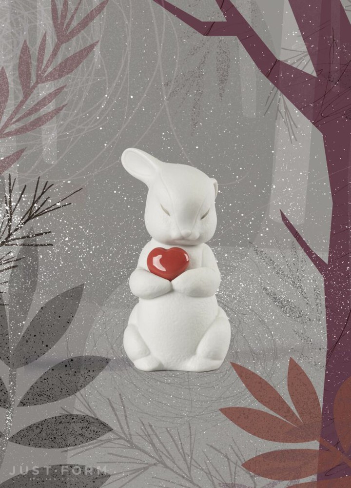 Декоративный предмет Puffy Generous Rabbit фабрика Lladró фотография № 4