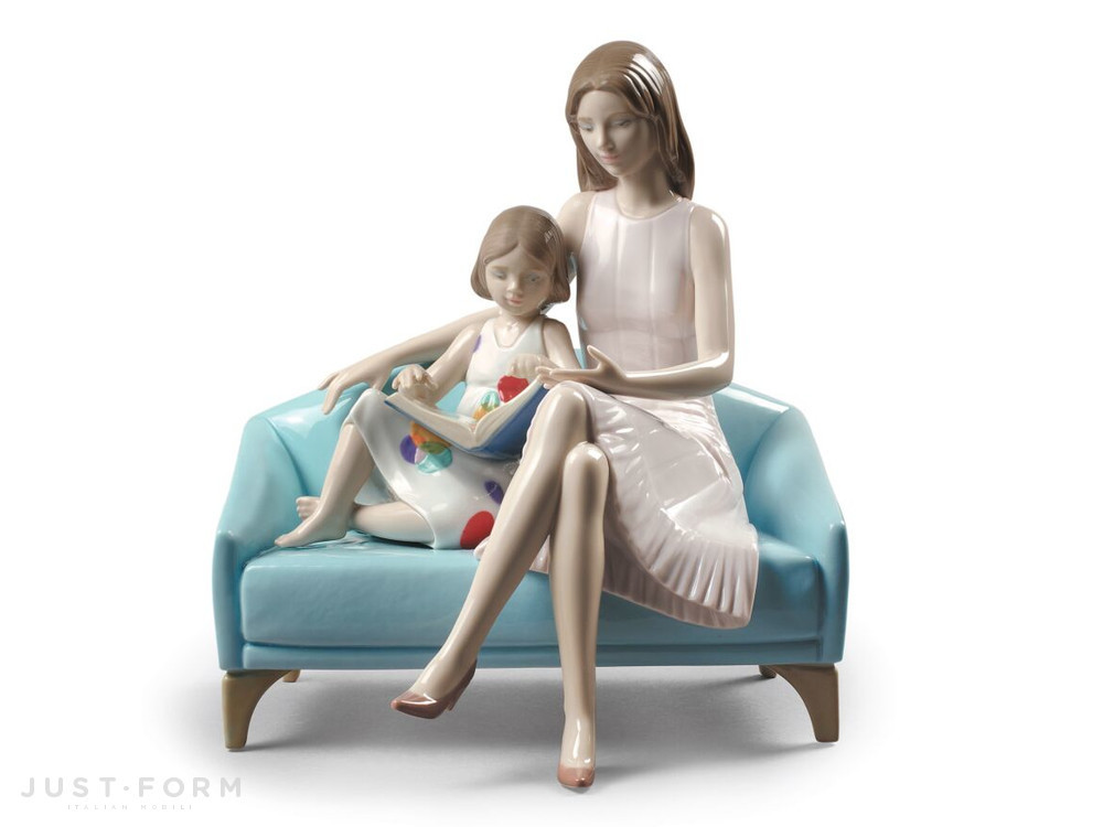 Декоративный предмет Our Reading Moment фабрика Lladró фотография № 1