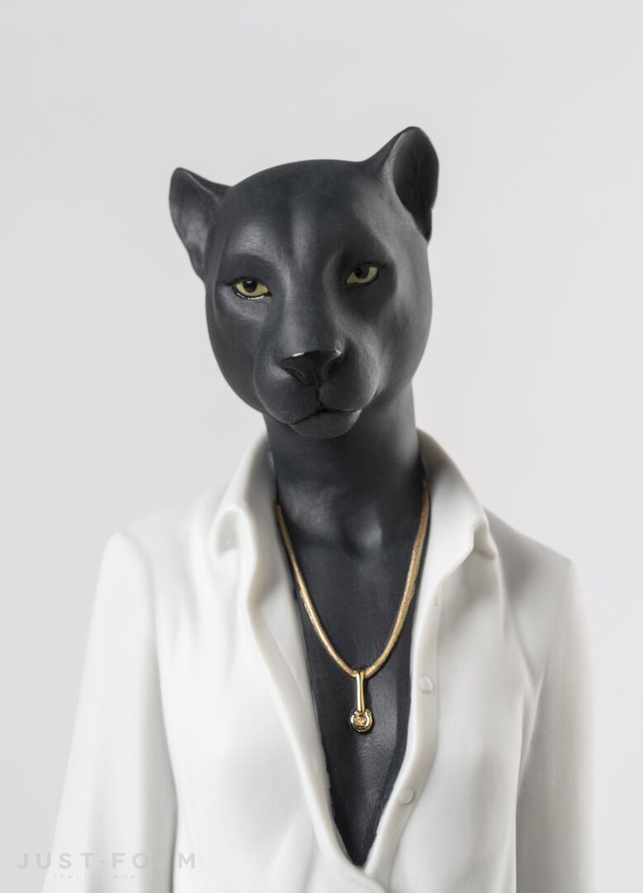 Декоративный предмет Panther Woman фабрика Lladró фотография № 4
