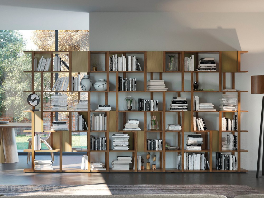 Книжный шкаф Marila фабрика Pacini & Cappellini фотография № 1