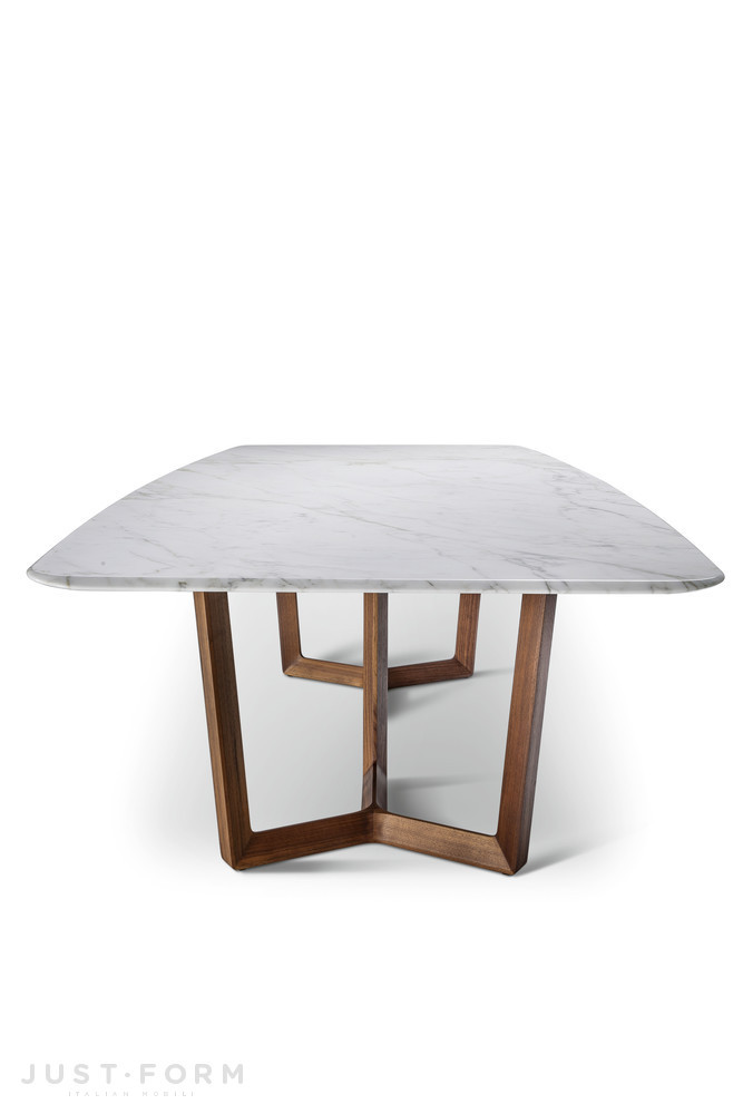 Rectangular Wooden And Marble Table Bolero Ravel фабрика Poltrona Frau фотография № 2