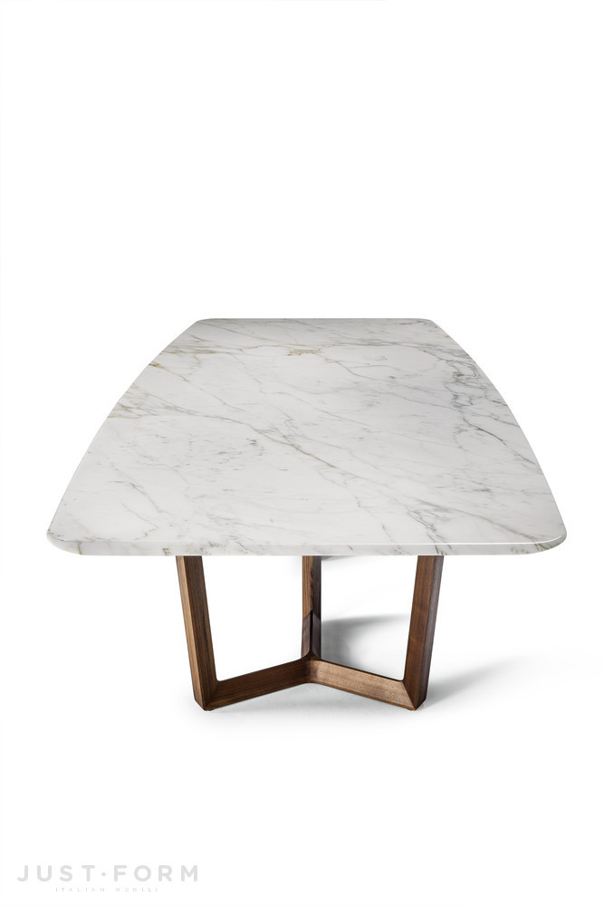 Rectangular Wooden And Marble Table Bolero Ravel фабрика Poltrona Frau фотография № 5
