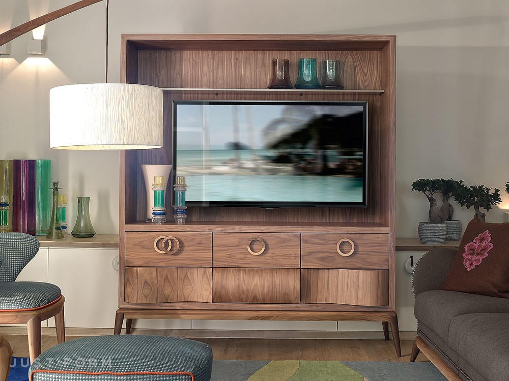 Тумба под телевизор Contemporary Living фабрика Volpi фотография № 1