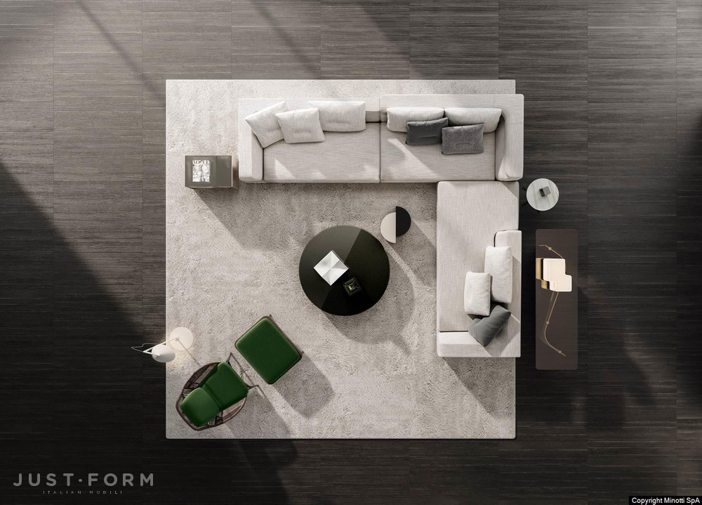 Модульный диван Alexander фабрика Minotti фотография № 16
