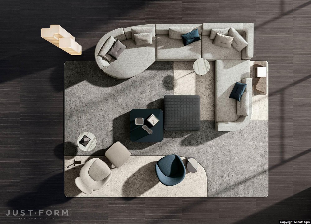 Модульный диван Alexander фабрика Minotti фотография № 17