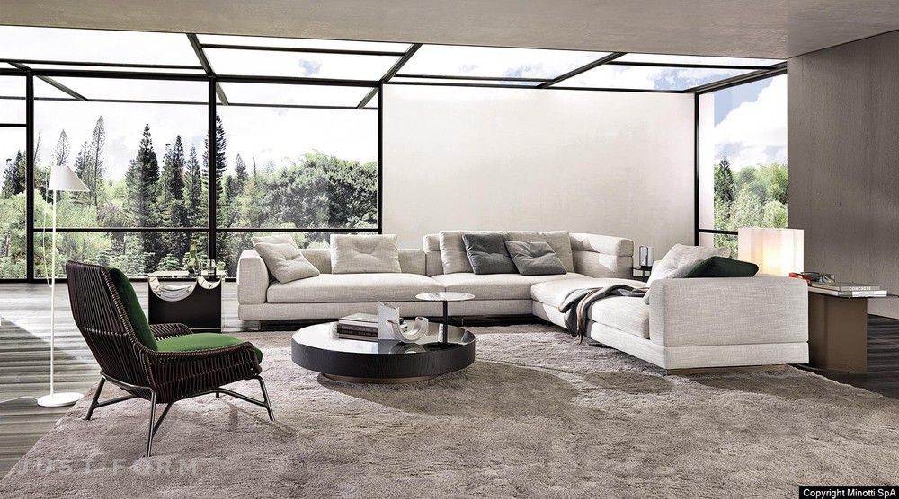 Модульный диван Alexander фабрика Minotti фотография № 19