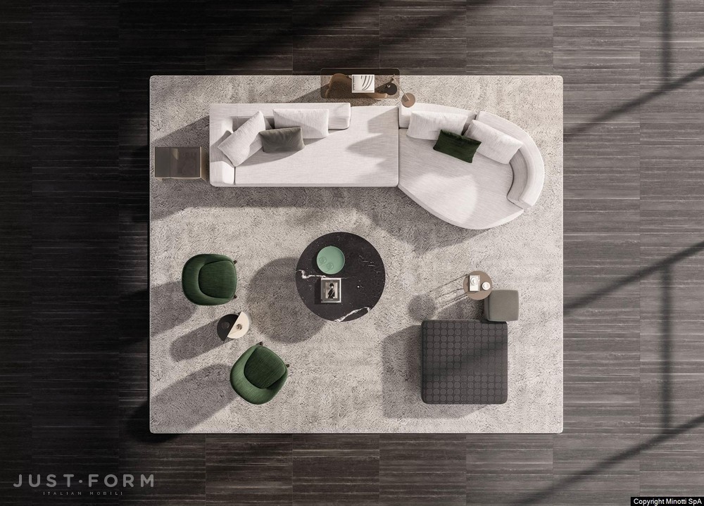 Модульный диван Alexander фабрика Minotti фотография № 21