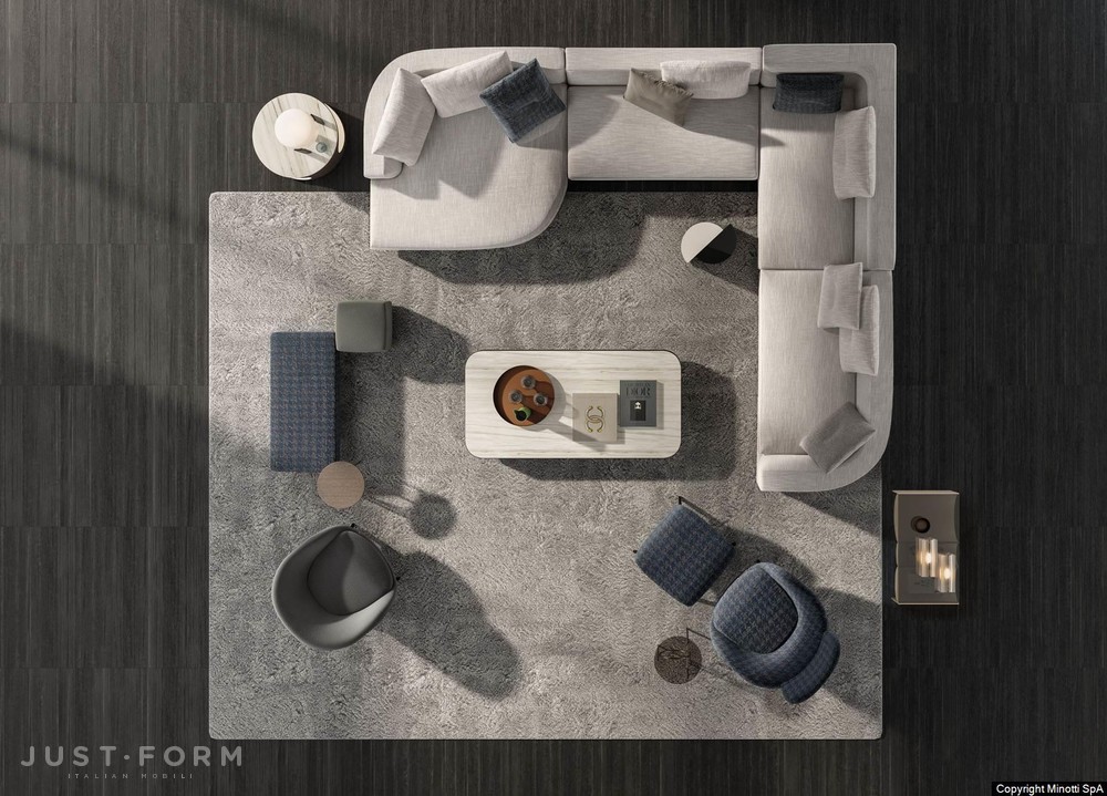 Модульный диван Alexander фабрика Minotti фотография № 22
