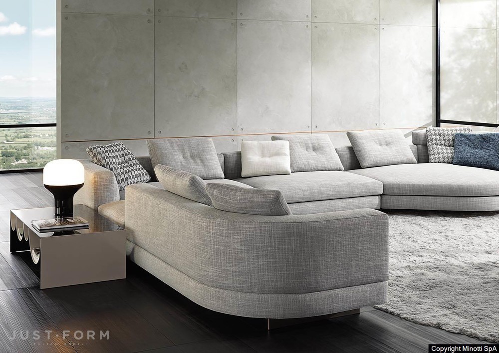 Модульный диван Alexander фабрика Minotti фотография № 23