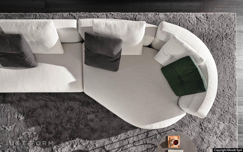Модульный диван Alexander фабрика Minotti фотография № 35