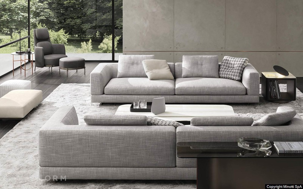 Модульный диван Alexander фабрика Minotti фотография № 38