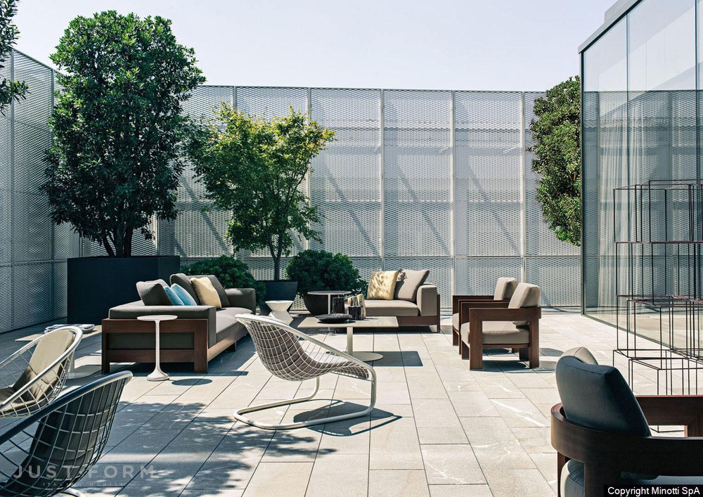 Садовое кресло Alison Iroko Outdoor фабрика Minotti фотография № 10