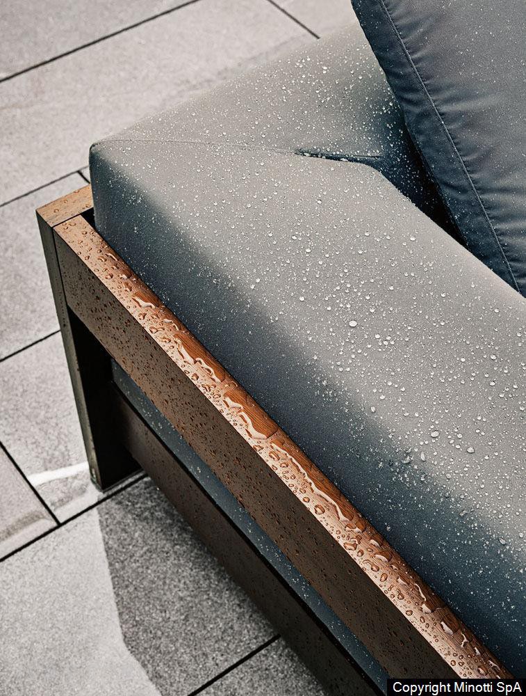 Садовый диван Alison Iroko Outdoor фабрика Minotti фотография № 16