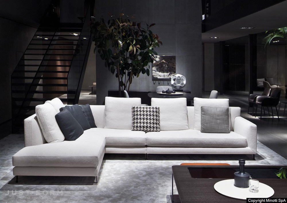 Модульный диван Allen фабрика Minotti фотография № 17