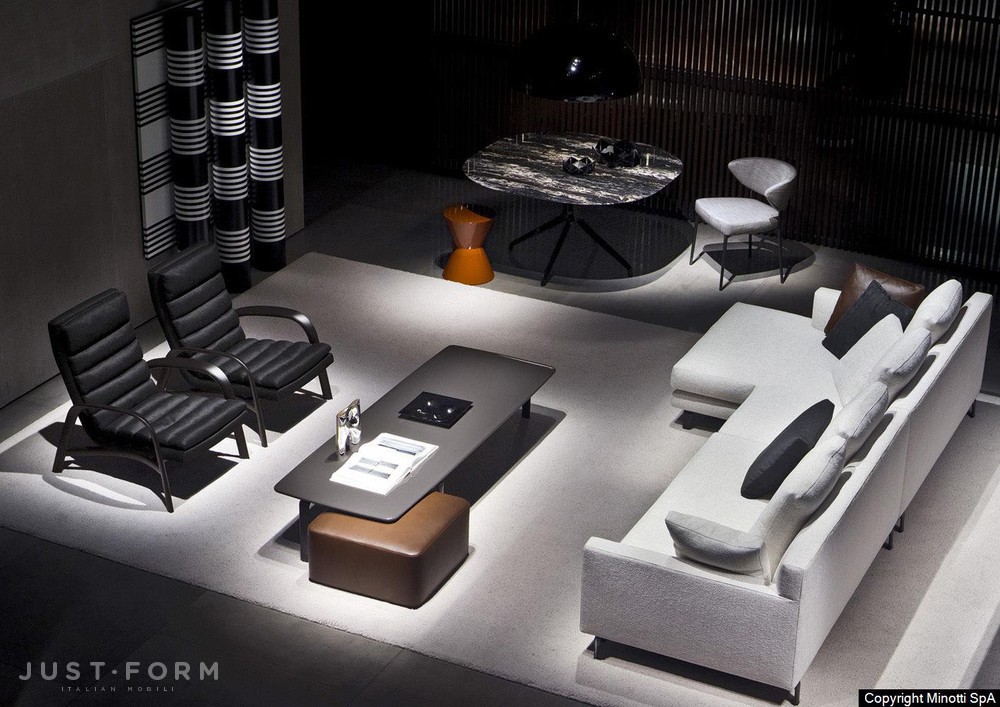 Модульный диван Allen фабрика Minotti фотография № 18