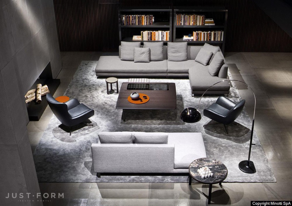 Модульный диван Allen фабрика Minotti фотография № 19