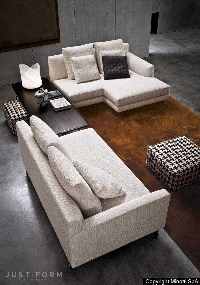 Модульный диван Allen фабрика Minotti фотография № 20