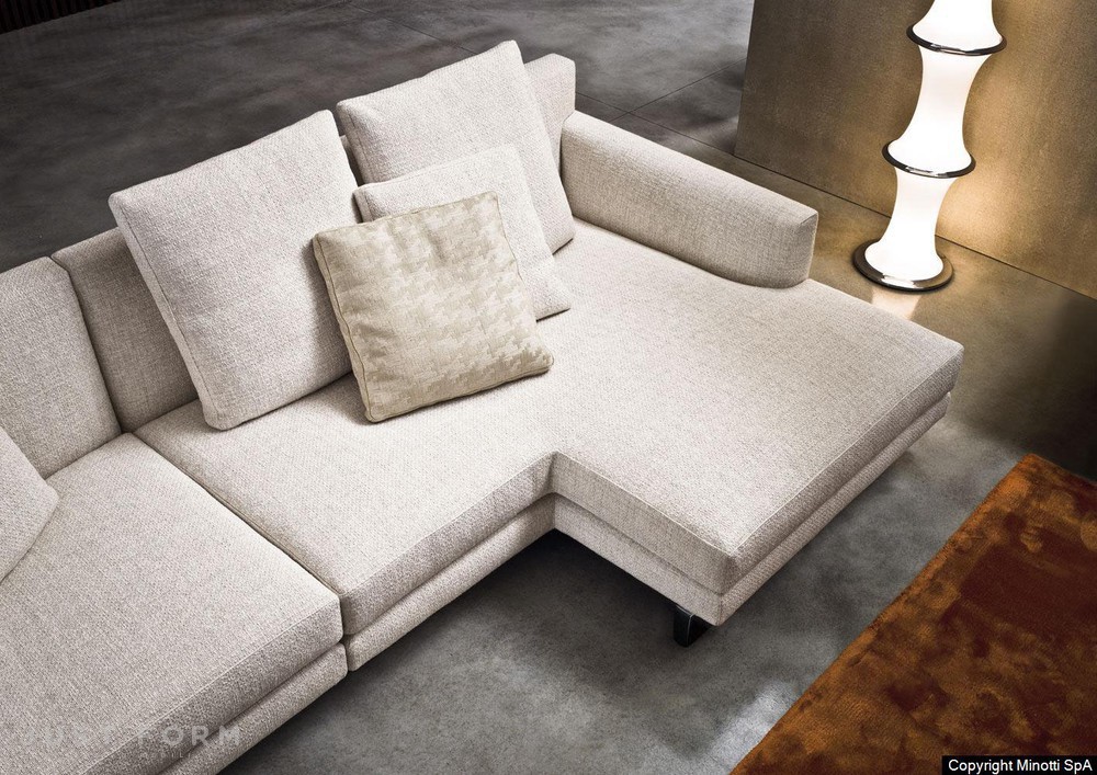 Модульный диван Allen фабрика Minotti фотография № 21
