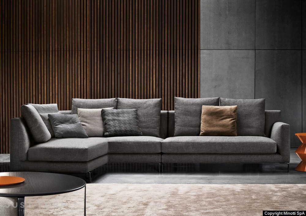 Модульный диван Allen фабрика Minotti фотография № 24