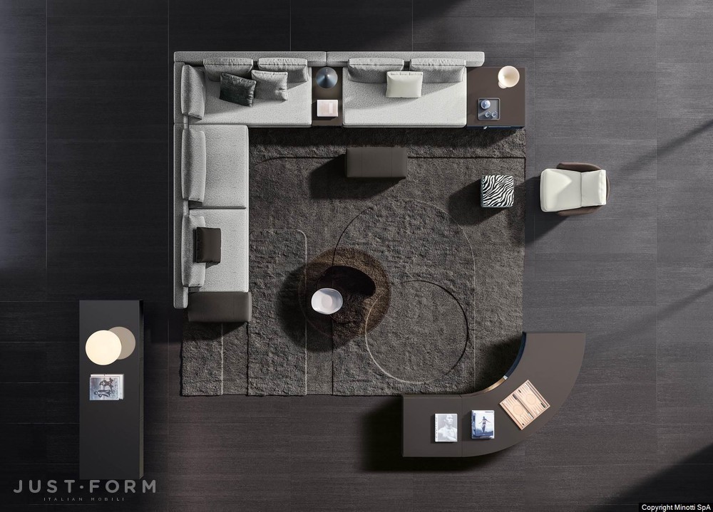 Модульный диван Daniels фабрика Minotti фотография № 29