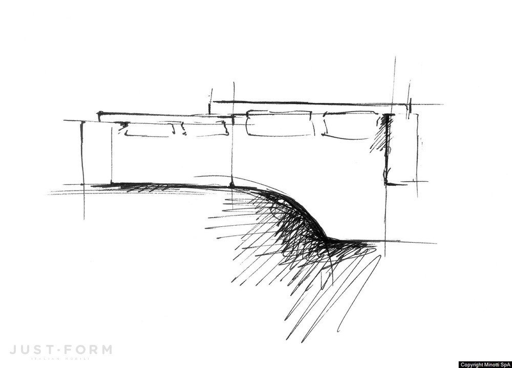 Модульный диван Daniels фабрика Minotti фотография № 30